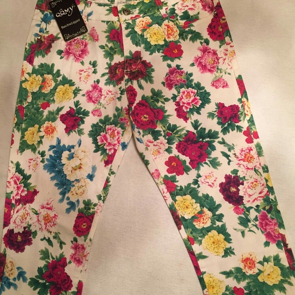 Flower Capris - Picture 2 of 4